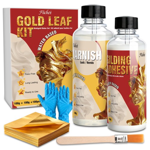 100 stück goldfolienblätter - 100,