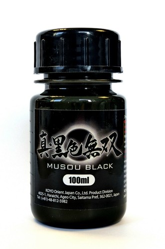 Musou black acrylfarbe auf - black,
