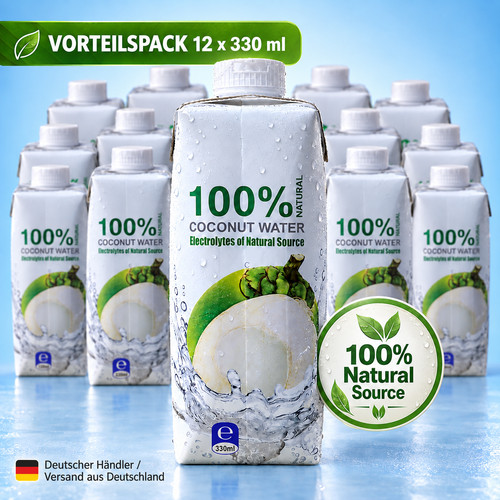 Kokoswasser 330 100 - kokoswasser,