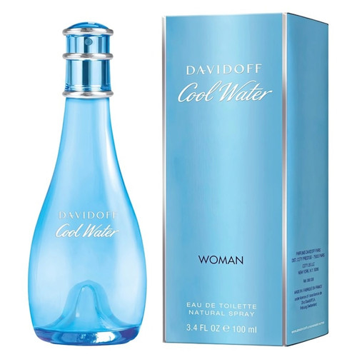Davidoff cool water - water, woman